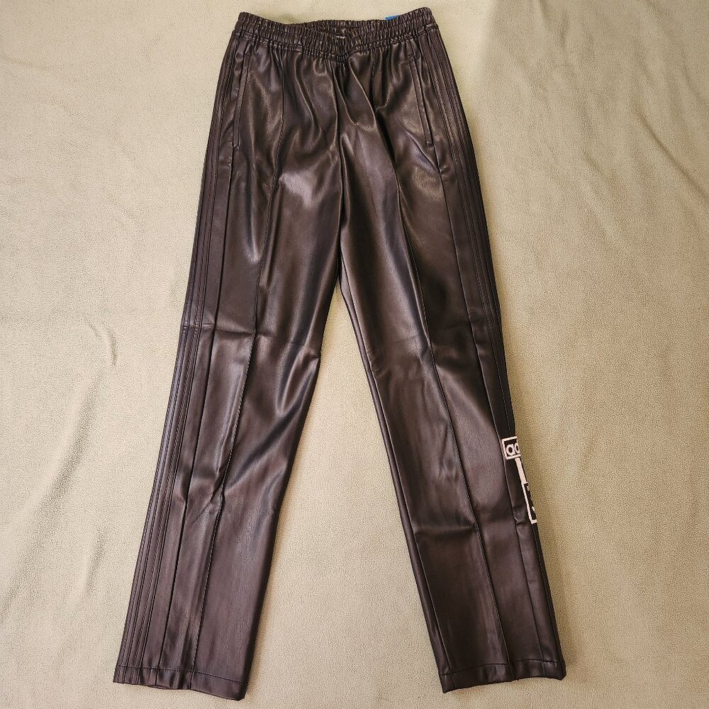 Adidas Adibreak Leather Track Pants NWT